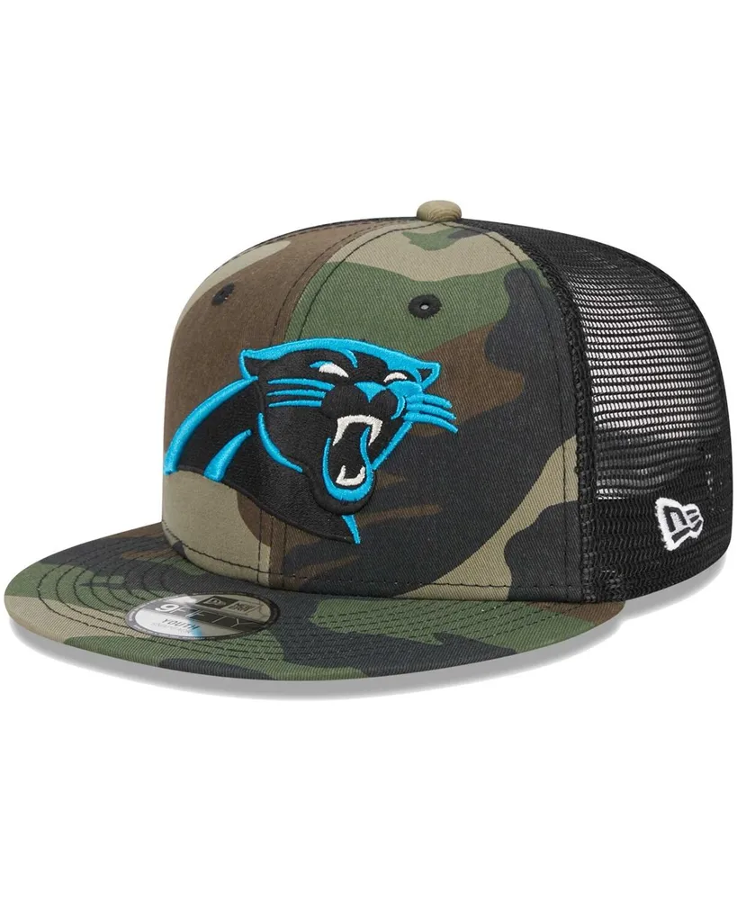 New Era Youth Boys and Girls Camo Denver Broncos Trucker 9FIFTY