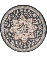 Closeout! Km Home Poise Pse-7230 5'3" x Round Area Rug