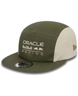 Men's New Era Green Red Bull Racing Seasonal Camper Adjustable Hat