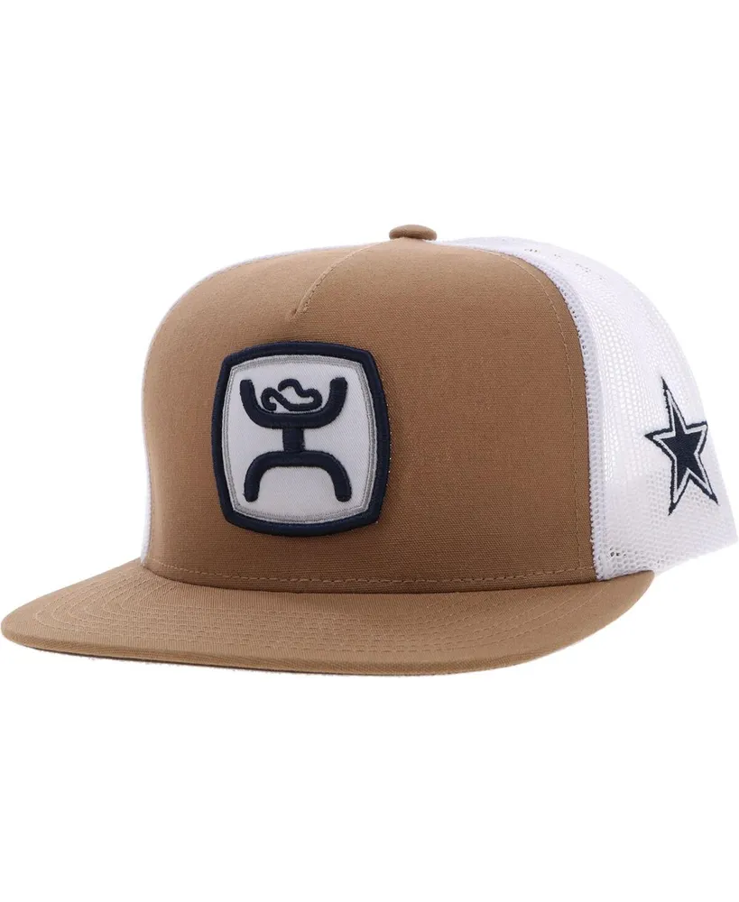 Men's Hooey White/Navy Dallas Cowboys Logo Snapback Hat