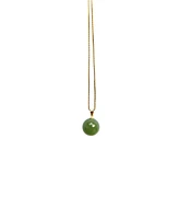 seree Greene - Green Jade Pendant Necklace