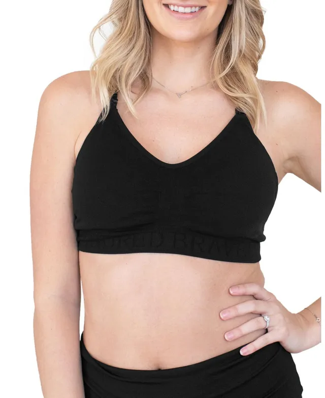 Kindred Bravely Women's Busty Sublime Hands-Free Pumping & Nursing Sports  Bra - Fits Sizes 28E-40I