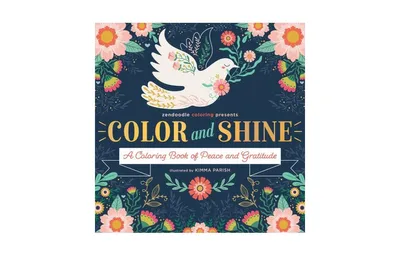 Zendoodle Coloring Presents- Color & Shine
