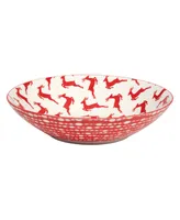 Certified International Peppermint Candy 40 oz Soup Bowls Set of 6, Service for 6