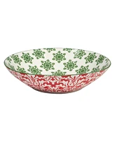 Certified International Winter Medley 40 oz Soup Bowls Set of 6, Service for 6