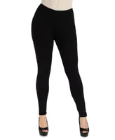 24seven Comfort Apparel Women's Stretch Ankle Length Leggings