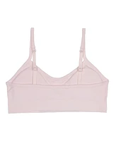 Calvin Klein Big Girls Seamless Ruched Crop Bra