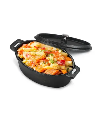 Commercial Chef 0.63 Qt Mini Casserole with Lid