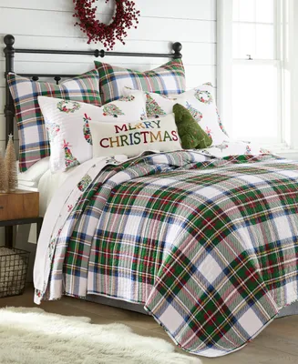 Levtex Festive Baubles Reversible 3-Pc. Quilt Set