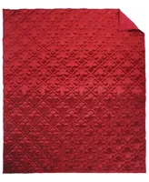 Levtex Caserta Velvet Reversible Quilted Throw, 50" x 60"