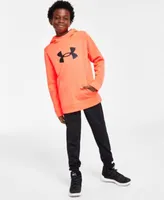 Under Armour Big Little Boys Logo T Shirt Hoodie Fleece Pants Sets Matching Outfits