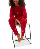 Gap GapBody Women's 2-Pc. Packaged Long-Sleeve Jogger Pajamas Set