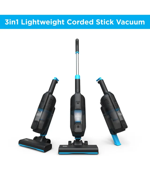 DCLINA Ionvac 3-in-1 Lightweight Corded Stick Vacuum