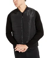 Kenneth Cole Men's Reversible Water-Resistant Full-Zip Vest