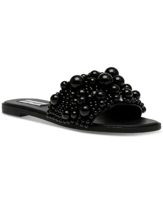 Steve Madden Women's Knicky Embellished Slide Sandals