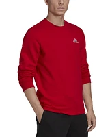 adidas Men's Feel Cozy Essentials Classic-Fit Embroidered Logo Fleece Sweatshirt