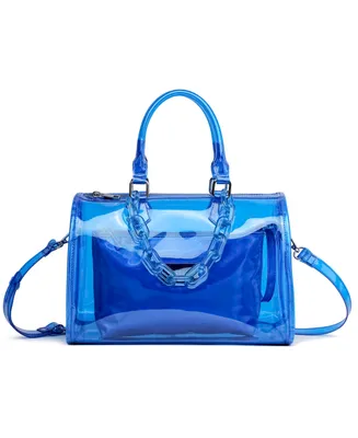 Like Dreams Iced Out Hologram Satchel