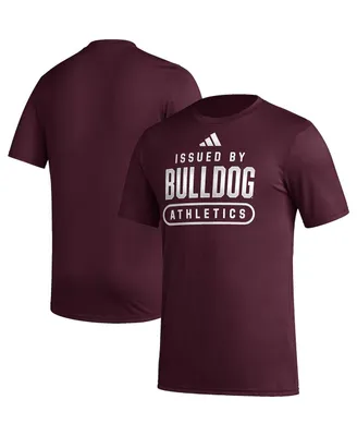Men's adidas Maroon Mississippi State Bulldogs Aeroready Pregame T-shirt
