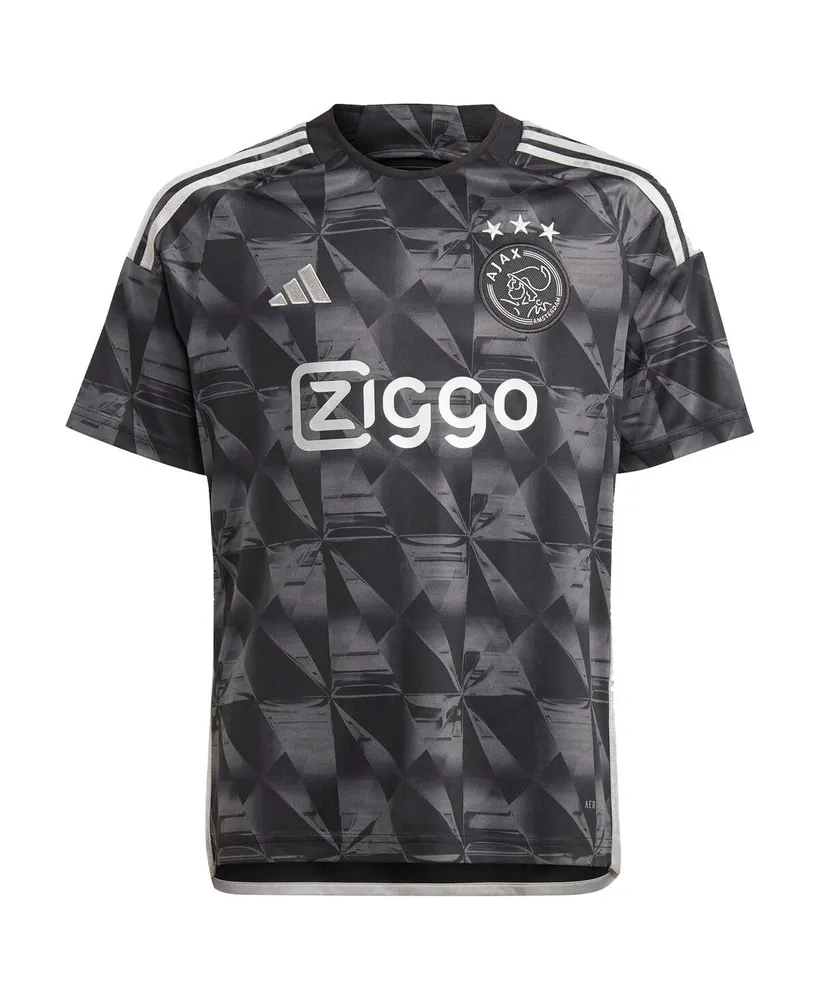 Big Boys adidas Black Ajax 2023/24 Third Replica Jersey