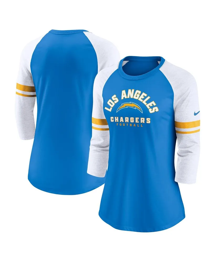 Official Los Angeles Chargers Long Sleeved T-Shirts, Long Sleeved Shirts,  Chargers Raglan Shirts, Henley Long Sleeve Shirts