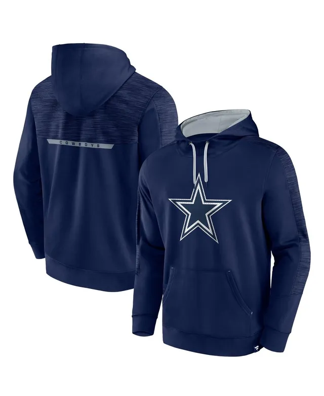 Men's Fanatics Branded Navy Dallas Cowboys Big & Tall Call the Shots  Pullover Hoodie