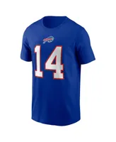 Men's Nike Stefon Diggs Royal Buffalo Bills Player Name and Number T-shirt