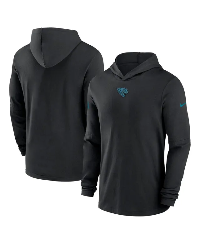 Nike Men's Teal Jacksonville Jaguars Sideline Quarter-Zip Hoodie - Macy's