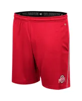 Men's Colosseum Scarlet Ohio State Buckeyes Laws of Physics Shorts