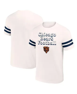 Men's Nfl x Darius Rucker Collection by Fanatics Cream Chicago Bears Vintage-Like T-shirt