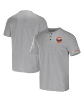 Men's Darius Rucker Collection by Fanatics Heather Gray Houston Astros Henley T-shirt