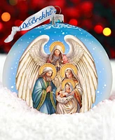 Designocracy Angel's Divine Presence Nativity Lg Christmas Collectible Ornaments G. DeBrekht