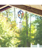 31" Long Hummingbird with Flower Suncatcher Wind Chime