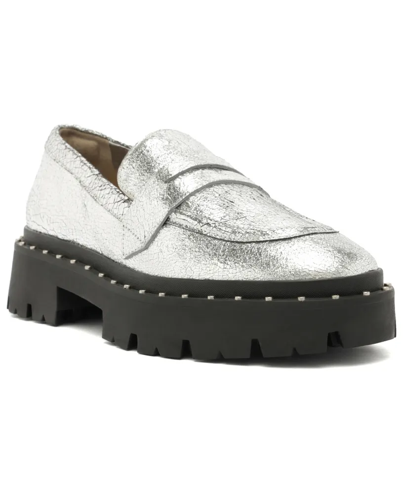 Schutz Christie Slip-On Studded Loafers