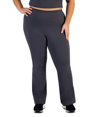 Id Ideology Plus High Rise Flared Leggings, Created for Macy's