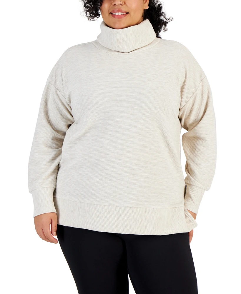 Id Ideology Plus Ottoman Cowlneck Top