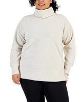 Id Ideology Plus Ottoman Cowlneck Top