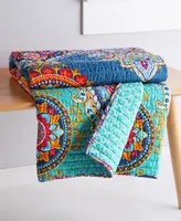 Levtex Fantasia Boho Reversible Quilted Throw, 50" x 60"