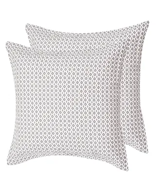 Levtex Nacala Diamond Mosiac 2-Pc. Sham Set, European