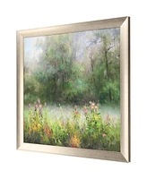 Wildflowers And Woods Framed Art