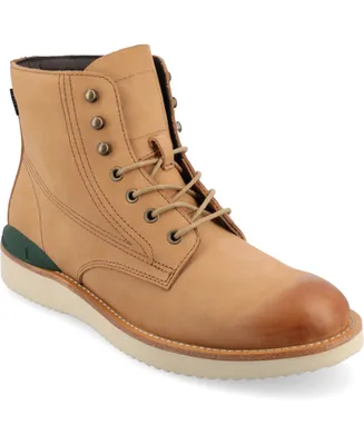 Taft 365 Men's Model 004 Wedge Sole Lace-Up Ankle Boots