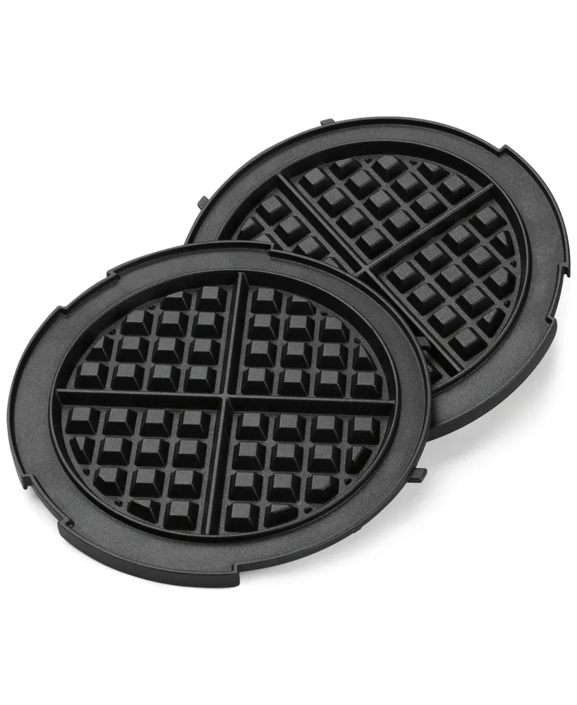 Cuisinart 2-in-1 Classic or Belgian Removable Plate Waffle Maker Waf-RP10
