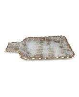 Gold-Tone Brushed Tray