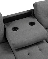 White Label Berel 85" Sofa