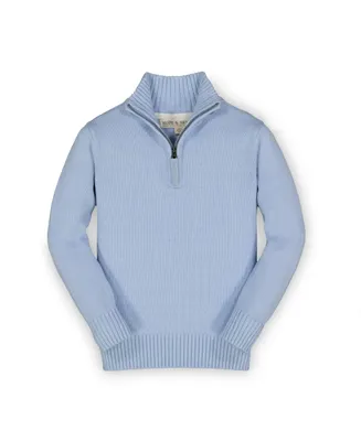 Hope & Henry Boys Organic Half Zip Pullover Sweater, Kids
