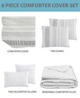 Riverbrook Home Sutton 6-Pc. Comforter with Removable Cover Set