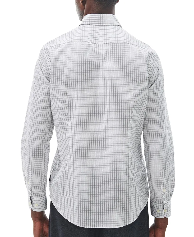 Barbour Men's Bathill Tailored-Fit Check Button-Down Shirt