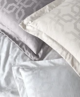 Hotel Collection Fresco Jacquard 525-Thread Count Egyptian Cotton 2-Pc. European Sham Set, Exclusively at Macy's