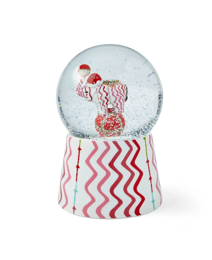 Kit Kemp for Spode Christmas Doodles Rik Rak Snow Globe