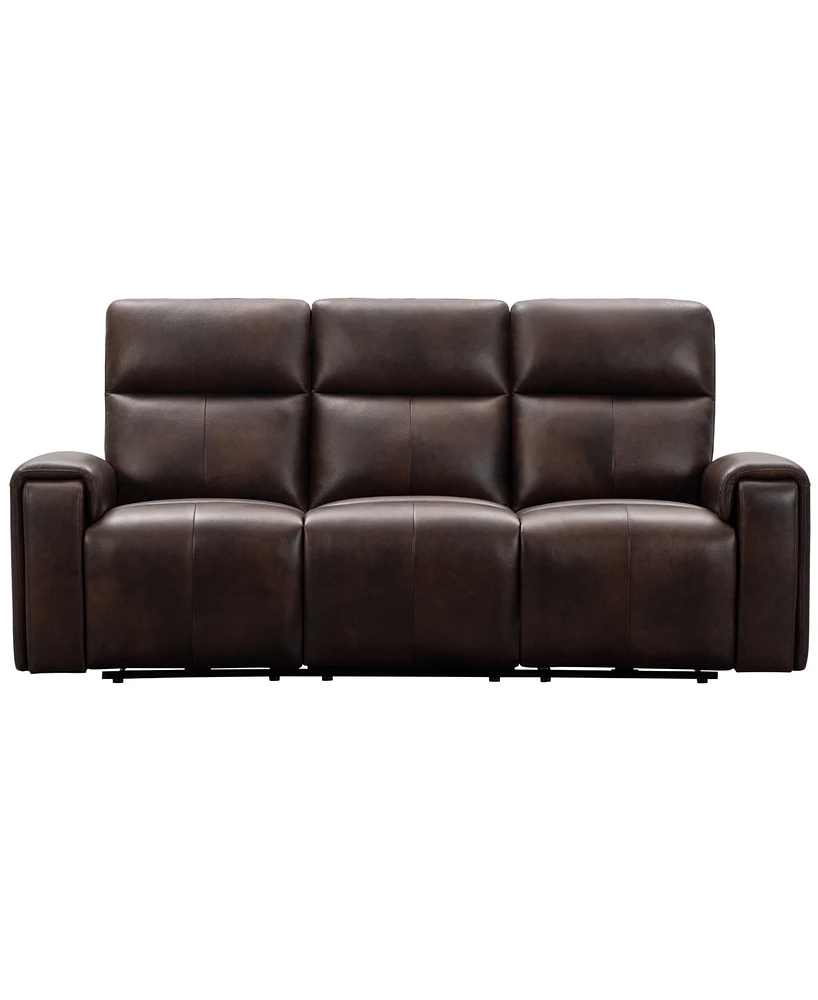 Keegan 88" Leather Power Reclining with Power Headrests Sofa