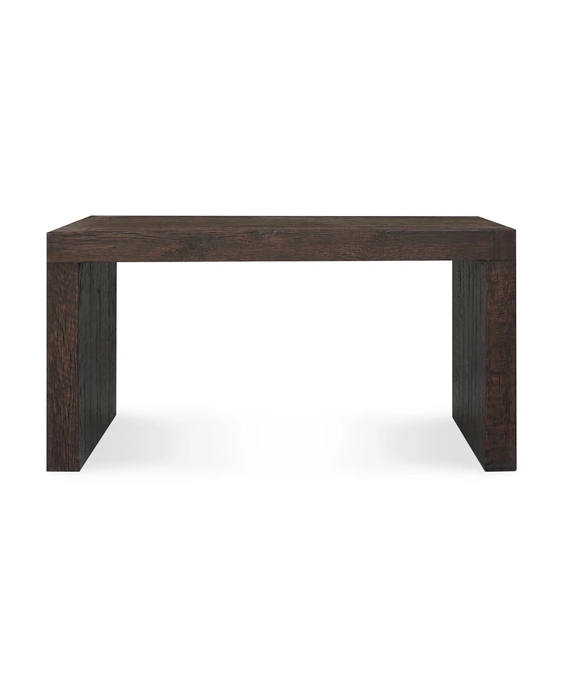 Evander 55" Oak Rectangle Console Table